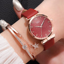 Relógio Feminino Elegance + Pulseira Luxo de Brinde
