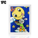 Quadro Porta Desenhos Infantil Tamanho A4