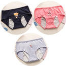 Calcinha Absorvente Confort Juvenil-Kit Promocional 3 Unidades