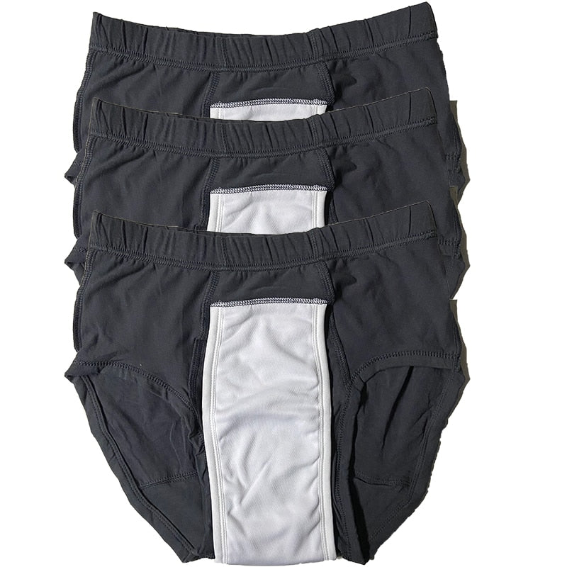 Cueca Antivazamento Confort -Kit Promocional 3 Unidades