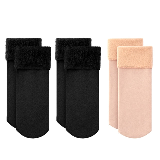 Meias Térmicas de Inverno - Kit 3 Pares