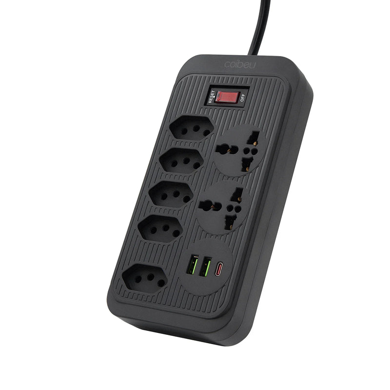 Filtro de linha c/ USB para pc - 110-220V